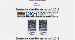 Desktop Screenshot of live.kart-data.com